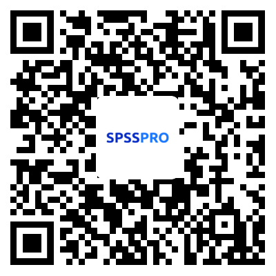 SPSSPRO微信公众号二维码